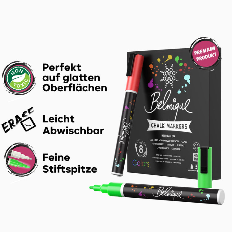 Eigenschaften von einem Kreidestift