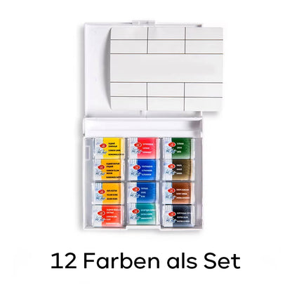 Aquarellfarben-Set 12/24/36 – Für Profis & Einsteiger