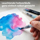 24 Pinselstifte 2 Wassertankpinsel inkl. Aquarellpapier