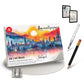 Belmique Aquarellpapier Set – rau & glatt – 300 g/m² – inkl. Videokurs & Zubehör